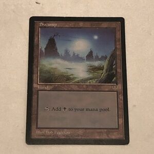 Magic: The Gathering Swamp Land Card 14